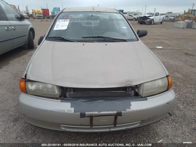 JM1BC1416V0114410 - 1997 MAZDA PROTEGE DX/LX/ES GOLD photo 6