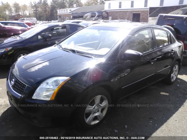 3N1AB61E07L680784 - 2007 NISSAN SENTRA 2.0/2.0S/2.0SL BLACK photo 2