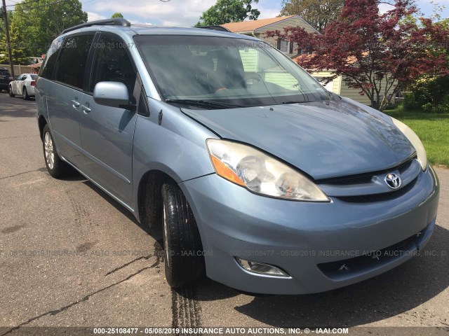 5TDBK22C88S015473 - 2008 TOYOTA SIENNA XLE/XLE LIMITED BLUE photo 1