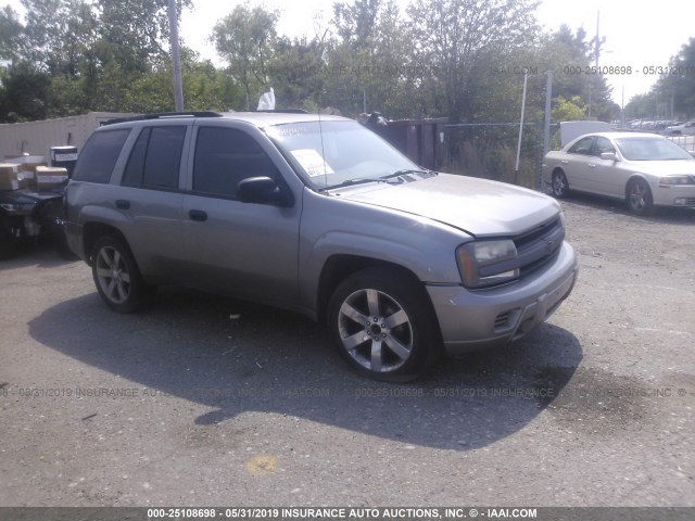 1GNDT13S652274074 - 2005 CHEVROLET TRAILBLAZER LS/LT GRAY photo 1