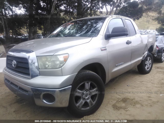 5TFRV54167X031859 - 2007 TOYOTA TUNDRA DOUBLE CAB SR5 GOLD photo 2