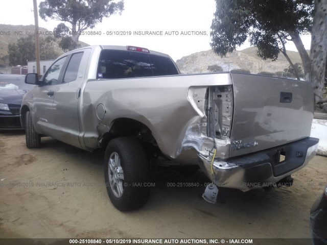 5TFRV54167X031859 - 2007 TOYOTA TUNDRA DOUBLE CAB SR5 GOLD photo 3