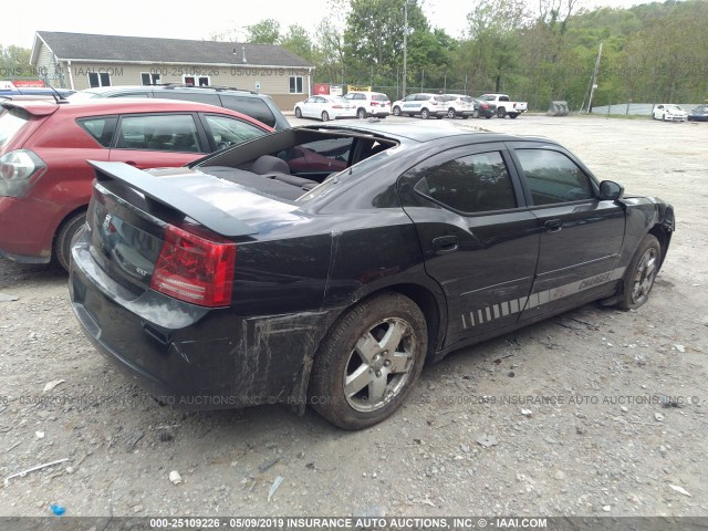 2B3KK43G97H870940 - 2007 DODGE CHARGER SE/SXT BLACK photo 4