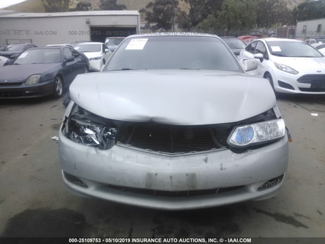 2T1CE22P93C024389 - 2003 TOYOTA CAMRY SOLARA SE SILVER photo 6