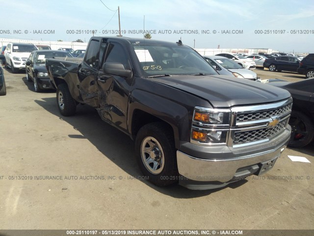 1GCRCPEC4FZ174023 - 2015 CHEVROLET SILVERADO C1500 GRAY photo 1