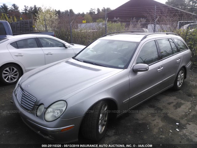 WDBUH82J14X160561 - 2004 MERCEDES-BENZ E 320 4MATIC SILVER photo 2