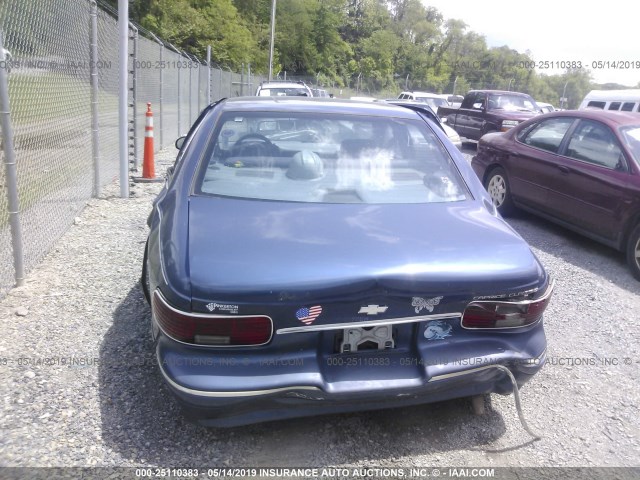 1G1BL52W9TR174110 - 1996 CHEVROLET CAPRICE CLASSIC BLUE photo 6