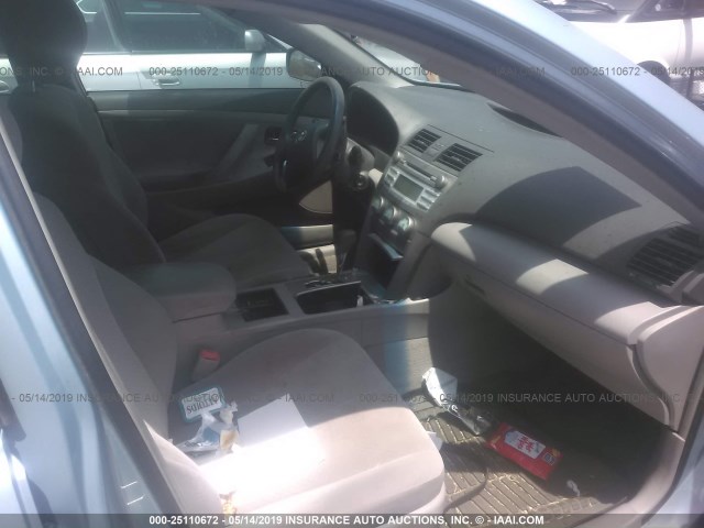 4T1BE46K57U597378 - 2007 TOYOTA CAMRY NEW GENERAT CE/LE/XLE/SE Light Blue photo 5
