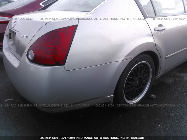 1N4BA41E56C856334 - 2006 NISSAN MAXIMA SE/SL CREAM photo 6