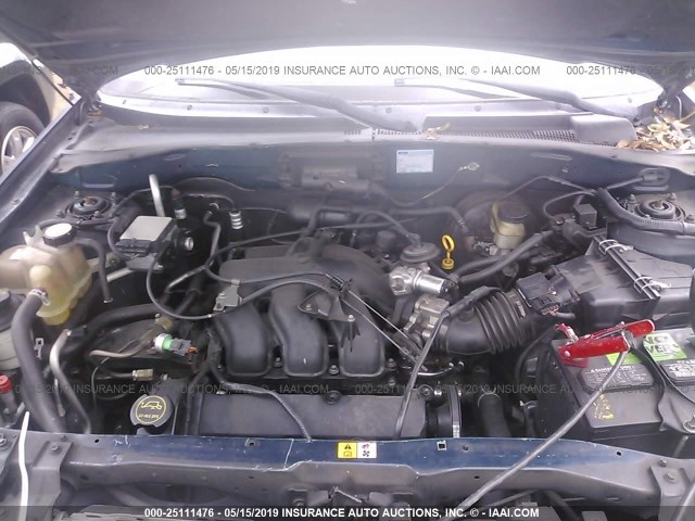 1FMYU031X1KB82528 - 2001 FORD ESCAPE XLT BLUE photo 10