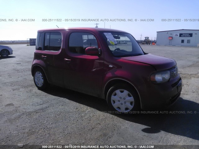 JN8AZ28R79T106468 - 2009 NISSAN CUBE S/SL RED photo 1