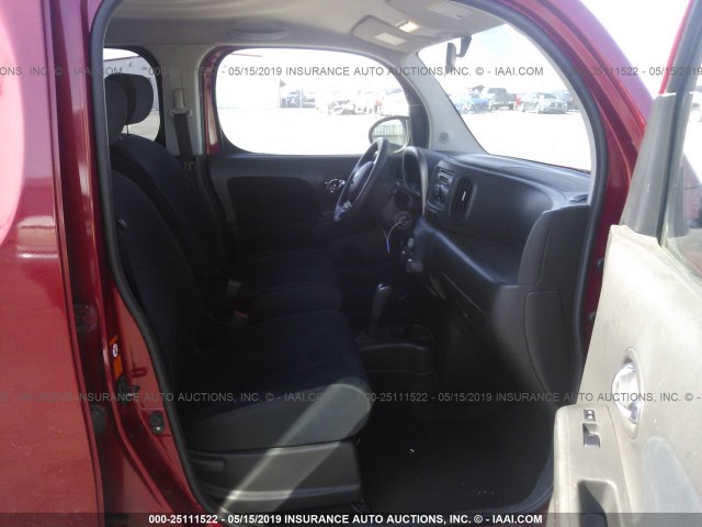 JN8AZ28R79T106468 - 2009 NISSAN CUBE S/SL RED photo 5