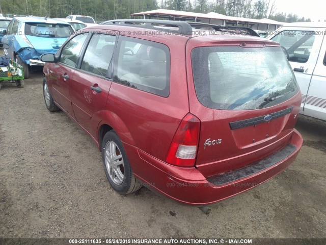 1FAHP36341W330584 - 2001 FORD FOCUS SE/SE COMFORT RED photo 3