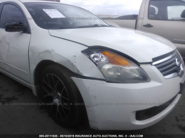 1N4AL21E98N507730 - 2008 NISSAN ALTIMA 2.5/2.5S WHITE photo 6