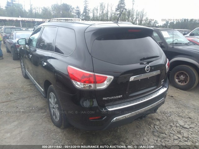5N1AR2MM5FC603127 - 2015 NISSAN PATHFINDER S/SV/SL/PLATINUM BLACK photo 3
