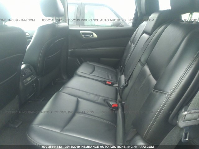 5N1AR2MM5FC603127 - 2015 NISSAN PATHFINDER S/SV/SL/PLATINUM BLACK photo 8