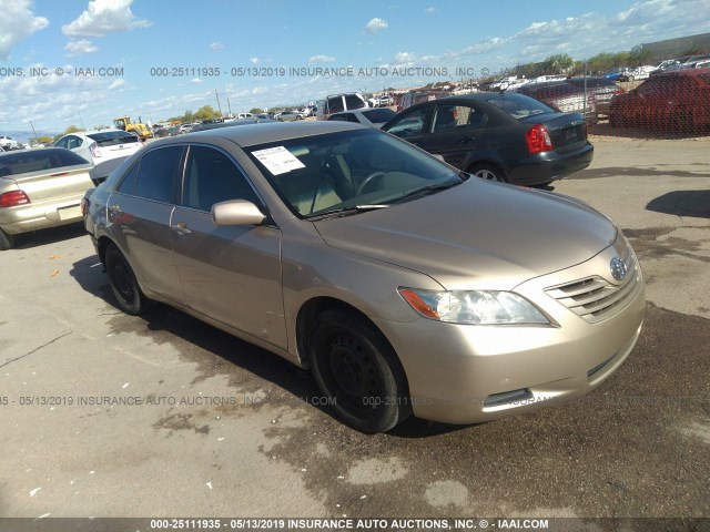 4T1BE46K48U760295 - 2008 TOYOTA CAMRY CE/LE/XLE/SE GOLD photo 1