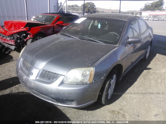 4A3AB36S55E049548 - 2005 MITSUBISHI GALANT LS MEDIUM BLACK photo 2