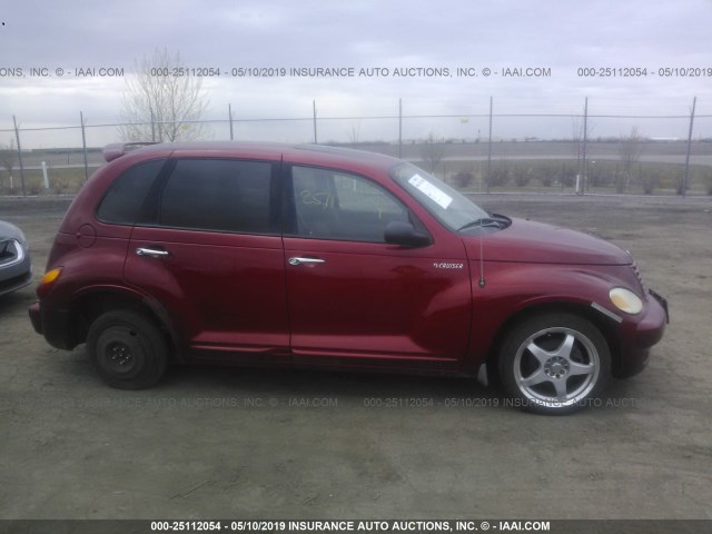 3C8FY78G54T329653 - 2004 CHRYSLER PT CRUISER GT RED photo 6