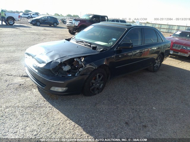 4T1BF28B51U192997 - 2001 TOYOTA AVALON XL/XLS BLACK photo 2