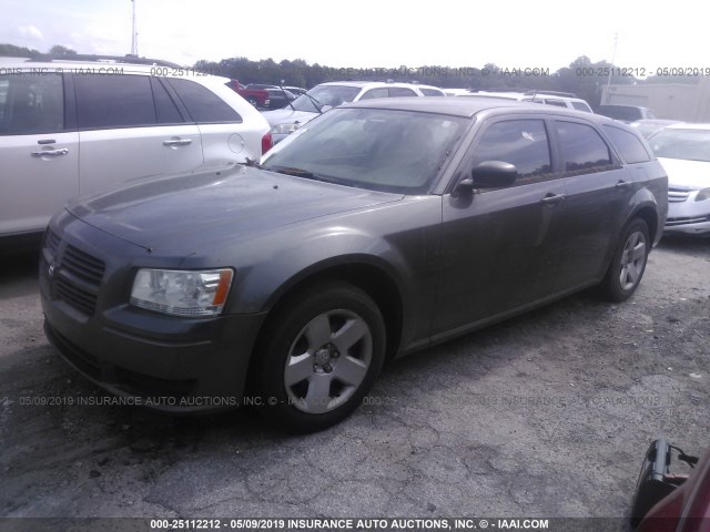 2D4FV47T88H156462 - 2008 DODGE MAGNUM GRAY photo 2