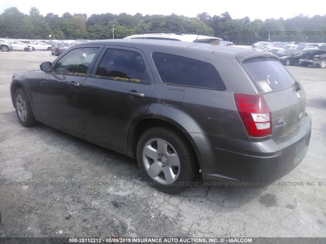 2D4FV47T88H156462 - 2008 DODGE MAGNUM GRAY photo 3