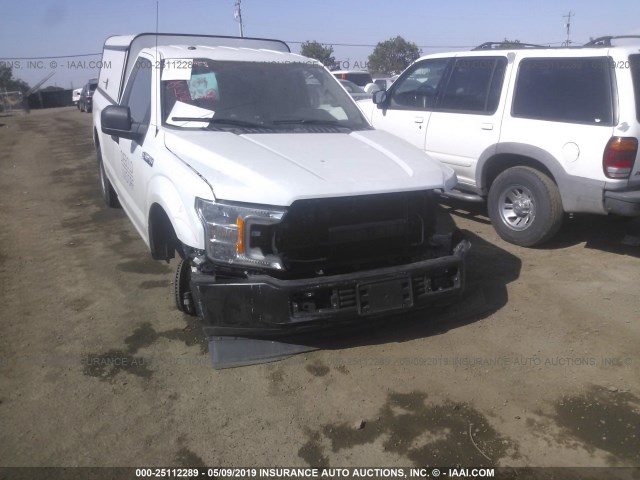 1FTMF1CB4JKC15759 - 2018 FORD F150 WHITE photo 6