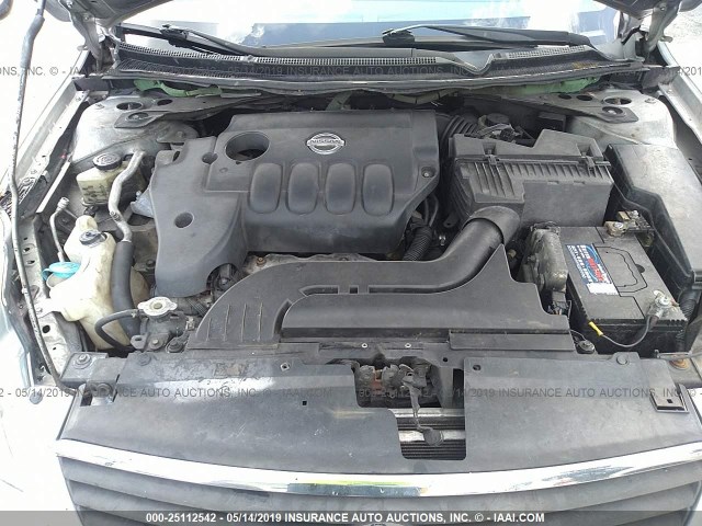 1N4AL21E98C160427 - 2008 NISSAN ALTIMA 2.5/2.5S SILVER photo 10