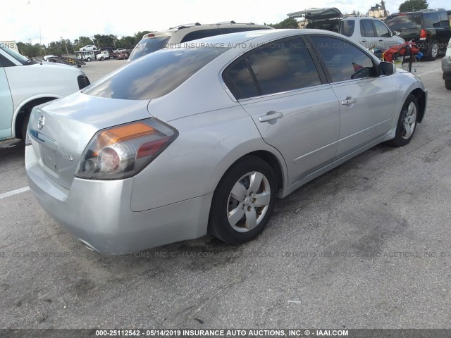 1N4AL21E98C160427 - 2008 NISSAN ALTIMA 2.5/2.5S SILVER photo 4