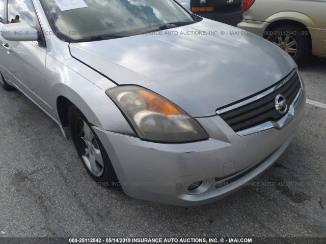 1N4AL21E98C160427 - 2008 NISSAN ALTIMA 2.5/2.5S SILVER photo 6