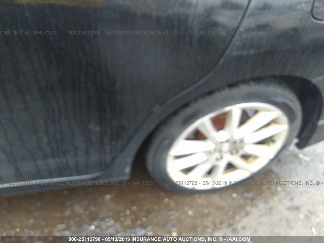 2T1GE40E09C004684 - 2009 TOYOTA COROLLA MATRIX XRS BLACK photo 6