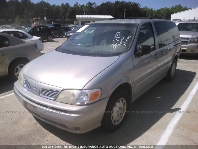 1GHDX23E11D327737 - 2001 OLDSMOBILE SILHOUETTE ECONOMY BEIGE photo 2