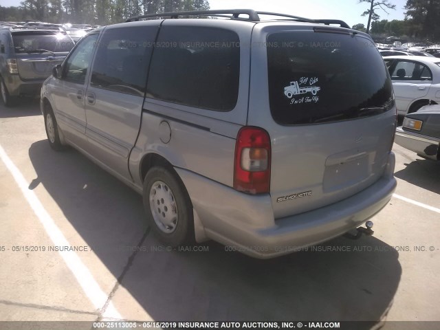 1GHDX23E11D327737 - 2001 OLDSMOBILE SILHOUETTE ECONOMY BEIGE photo 3