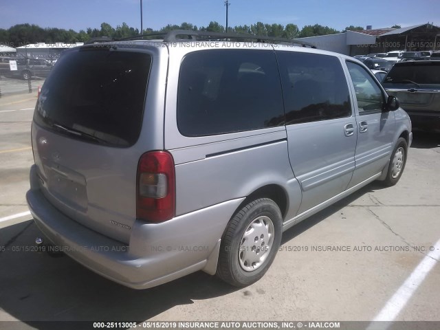 1GHDX23E11D327737 - 2001 OLDSMOBILE SILHOUETTE ECONOMY BEIGE photo 4