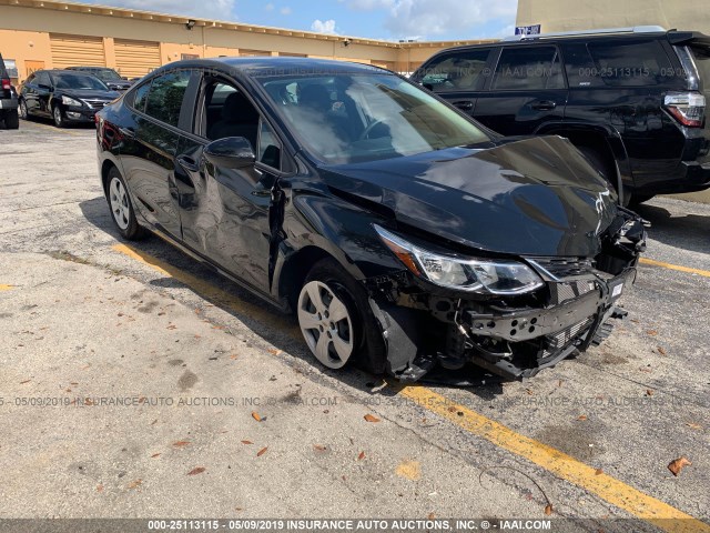 1G1BC5SM2J7238334 - 2018 CHEVROLET CRUZE LS BLACK photo 1