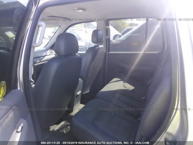 1FMZU62K84ZA76947 - 2004 FORD EXPLORER XLS/XLS SPORT Gümüş foto 8
