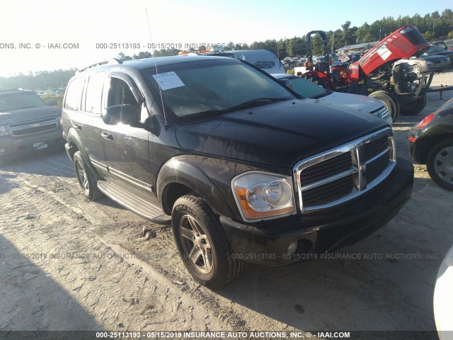 1D4HB58D54F207877 - 2004 DODGE DURANGO LIMITED BLACK photo 1