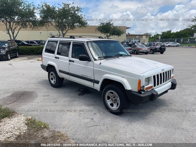 1J4FT48S2YL272830 - 2000 JEEP CHEROKEE WHITE photo 1