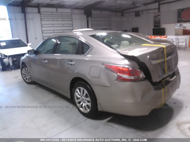 1N4AL3AP4EC115706 - 2014 NISSAN ALTIMA 2.5/S/SV/SL CREAM photo 3