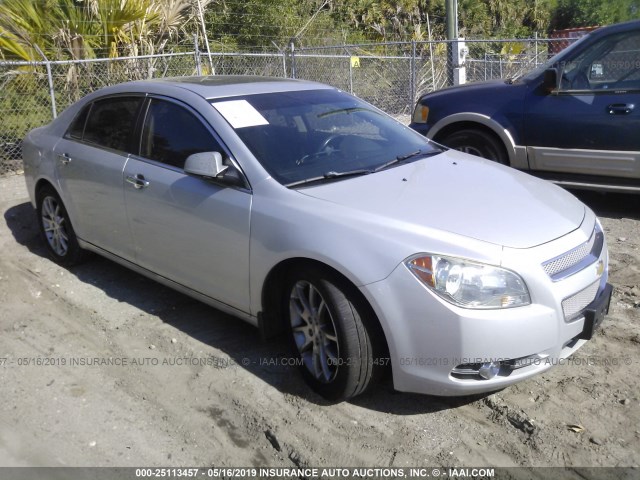 1G1ZE5E71AF245098 - 2010 CHEVROLET MALIBU LTZ SILVER photo 1