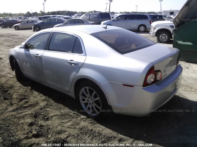 1G1ZE5E71AF245098 - 2010 CHEVROLET MALIBU LTZ SILVER photo 3