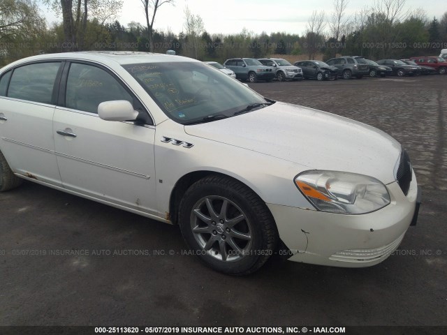 1G4HD57227U106444 - 2007 BUICK LUCERNE CXL WHITE photo 6