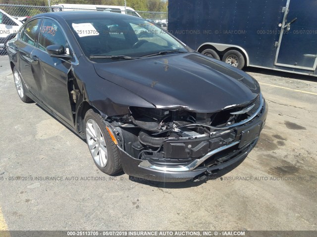 1C3CCCAB3FN715196 - 2015 CHRYSLER 200 LIMITED GRAY photo 6