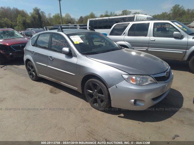 JF1GH63629G818303 - 2009 SUBARU IMPREZA OUTBACK SPORT SILVER photo 1