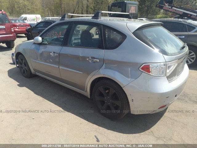 JF1GH63629G818303 - 2009 SUBARU IMPREZA OUTBACK SPORT SILVER photo 3