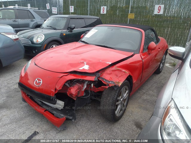 JM1NC2JF2F0242731 - 2015 MAZDA MX-5 MIATA RED photo 6