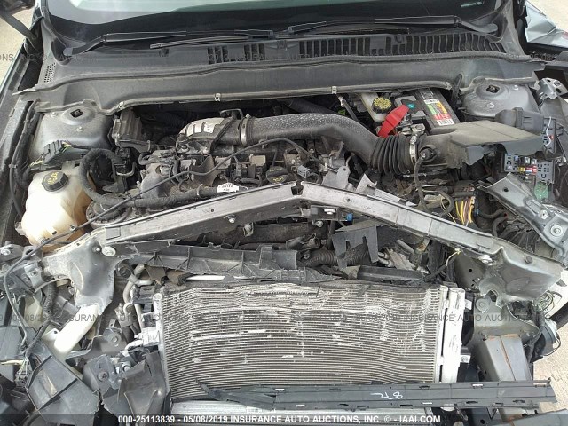 3FA6P0H96ER381777 - 2014 FORD FUSION SE ნაცრისფერი ფოტო 10