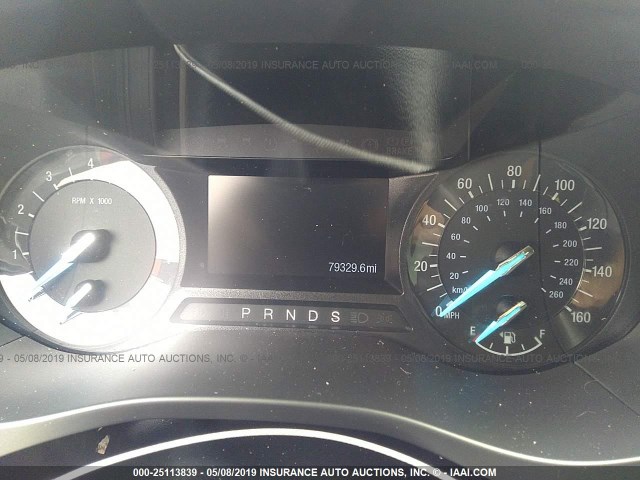 3FA6P0H96ER381777 - 2014 FORD FUSION SE ნაცრისფერი ფოტო 7