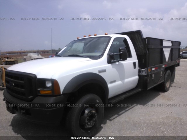 1FDXF46P86EA03440 - 2006 FORD F450 WHITE photo 2