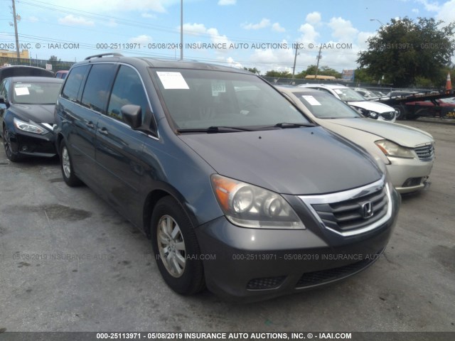 5FNRL3H66AB092260 - 2010 HONDA ODYSSEY EXL GRAY photo 6